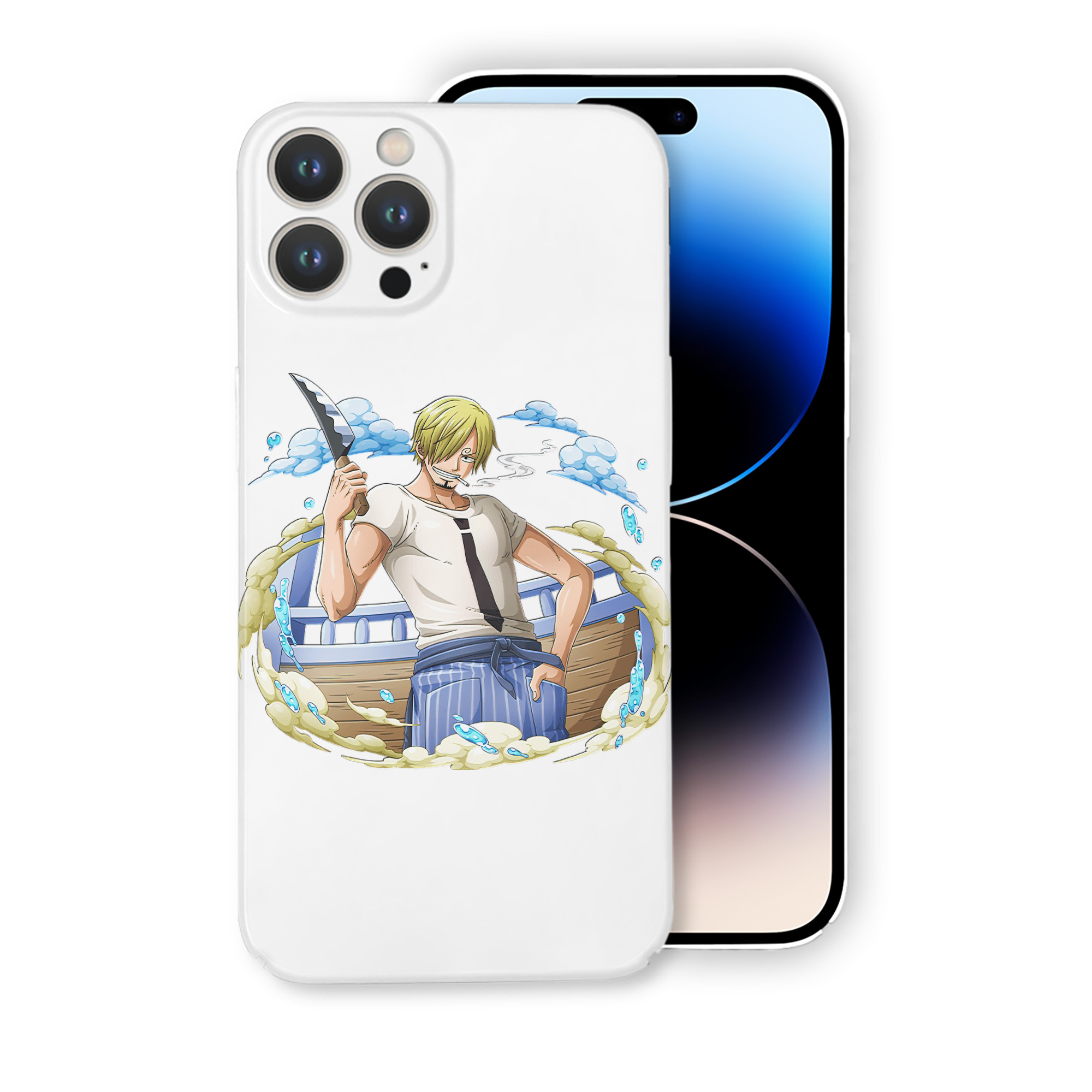 （画像用） ワンピース サンジ ONE PIECE Sanji 【iPhone 14シリーズ対応】ハードケース